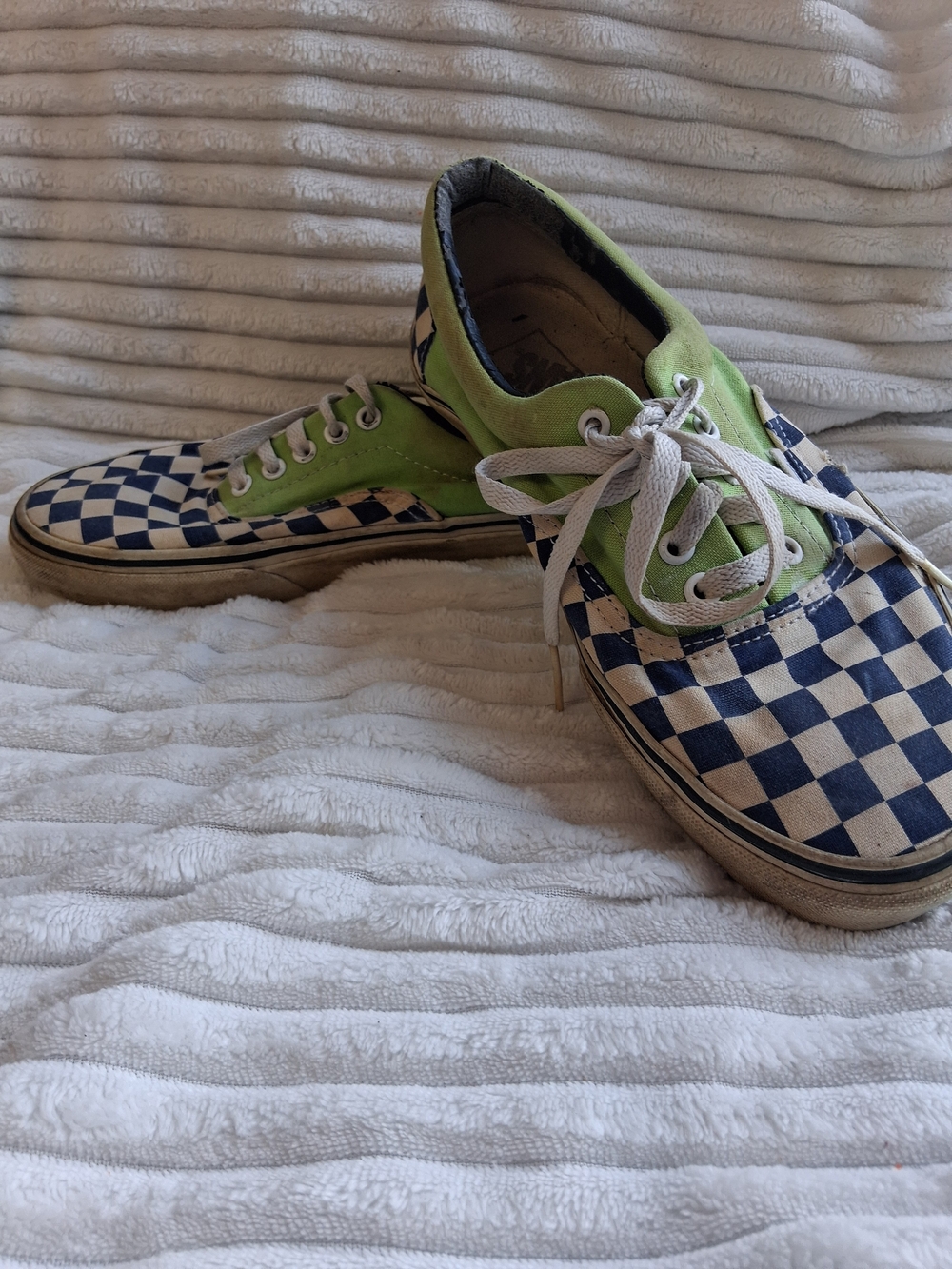 Vans Checkerboard Lace-Up Sneakers